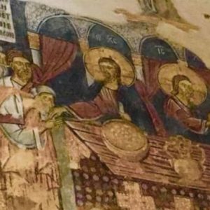 Истинско съкровище! УНИКАЛЕН стенопис в Земенския манастир показва Тайната вечеря, 100 години преди Леонардо Да Винчи