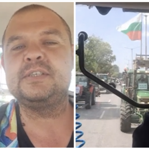 Над 400 трактора от Перник влизат в София. Земеделец към министър Денков: Това зад мене са група терористи